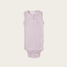 將圖片載入圖庫檢視器 Organic Essential Singlet Bodysuit - Violet Ice