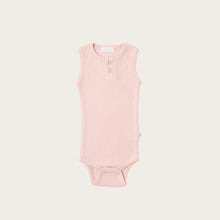 將圖片載入圖庫檢視器 Organic Essential Singlet Bodysuit - Rosebloom