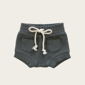 Organic Cotton Waffle Seb Short - North Sea
