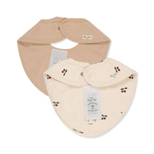 Load image into Gallery viewer, 2 PACK BIBS - CHERRY