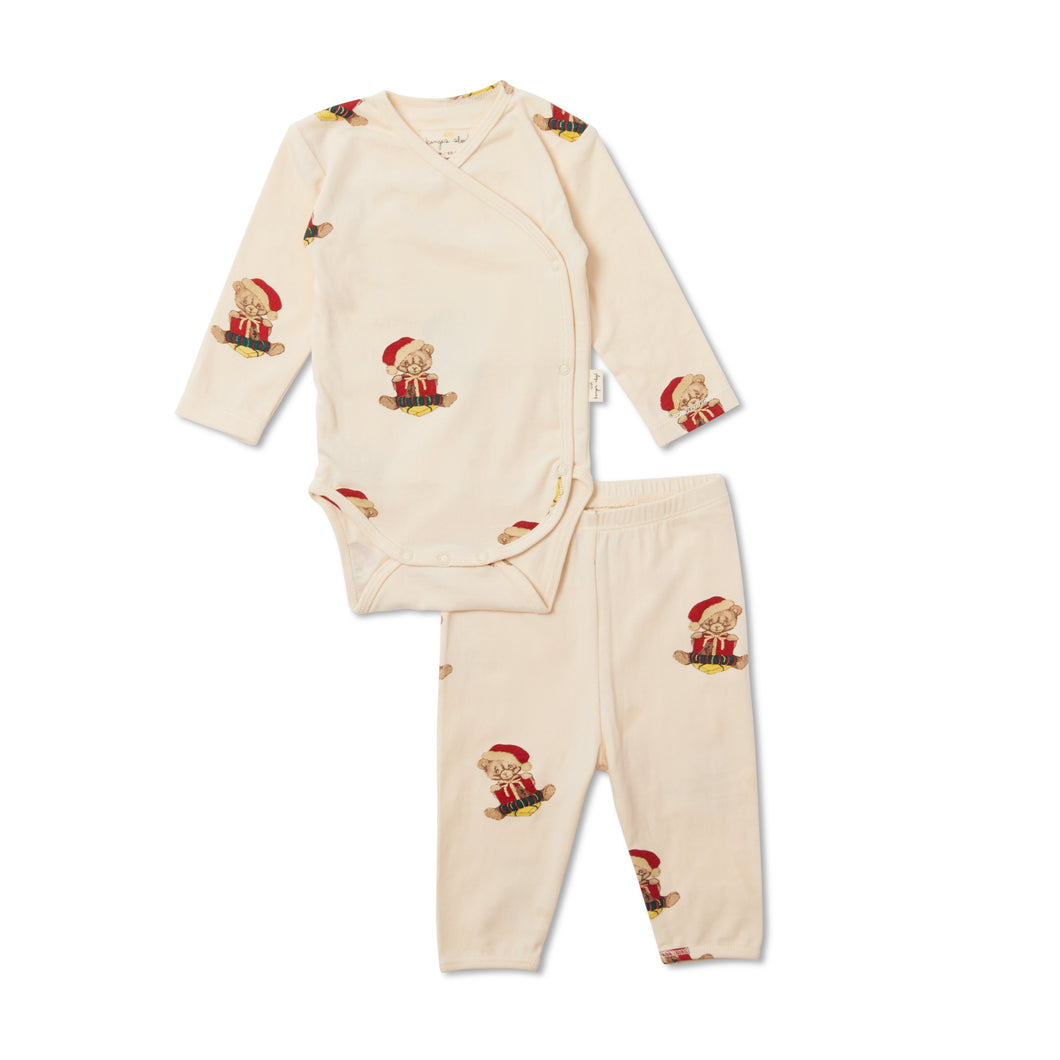 NEW BORN PYJAMAS - TEDDY