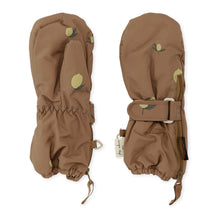 Load image into Gallery viewer, NOHR SNOW MITTENS - LEMON BROWN