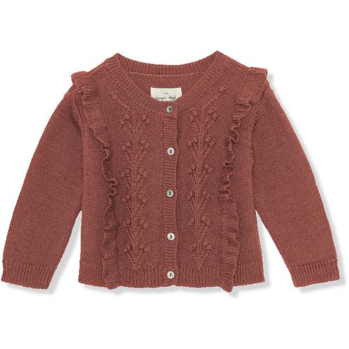 FIOL CARDIGAN - BURLWOOD