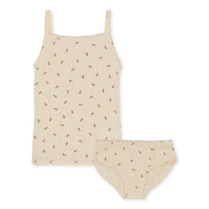 MINNIE UNDERWEAR SET - PETIT BISOU MUSTARD