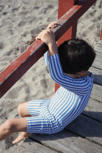 Load image into Gallery viewer, ASTER ONESIE - MARINIÈRE STRIPE