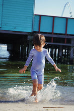 Load image into Gallery viewer, ASTER ONESIE - MARINIÈRE STRIPE