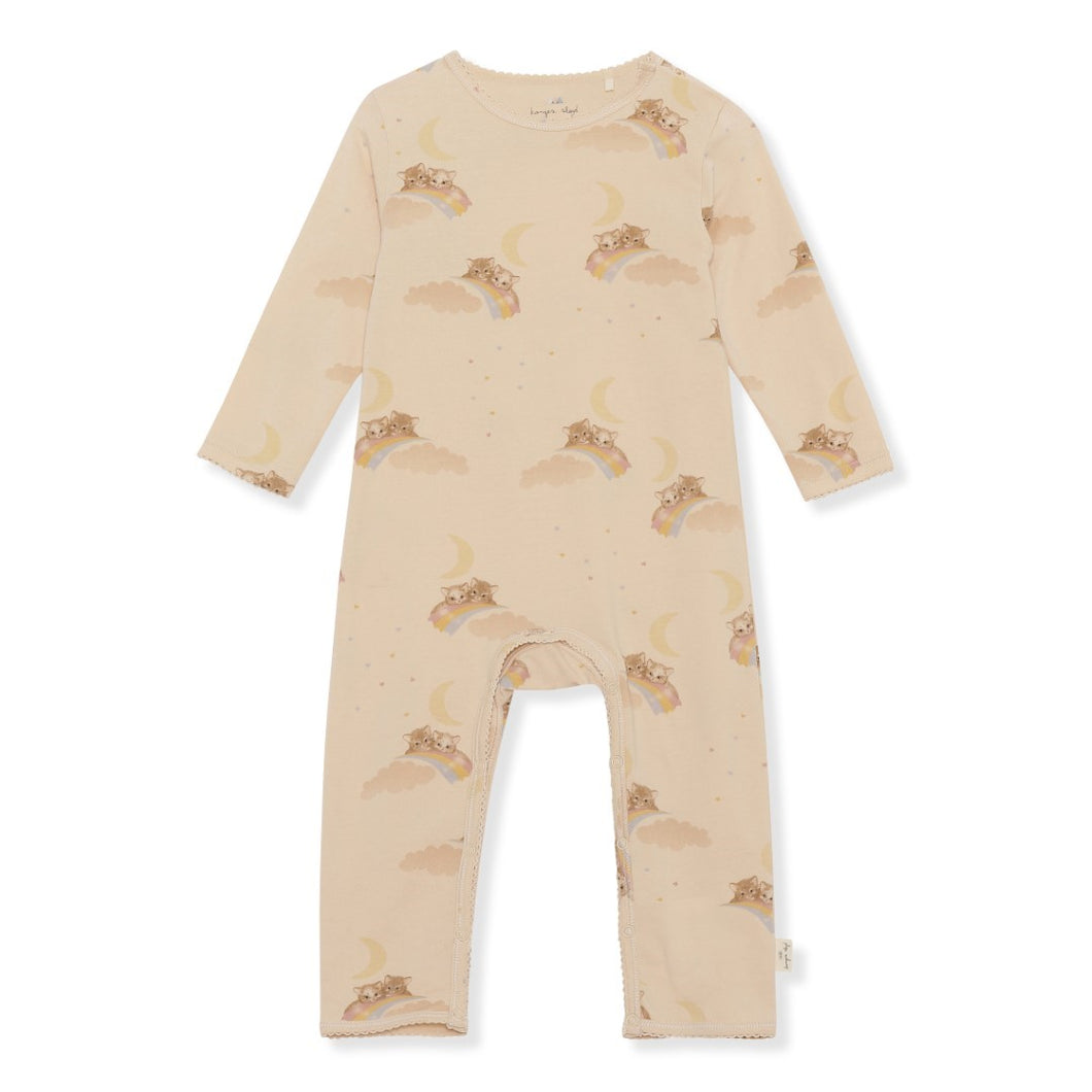 BASIC ONESIE - RAINBOW KITTY