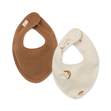 Load image into Gallery viewer, CLASSIC 2 PACK BIB - MOON/TOBACCO