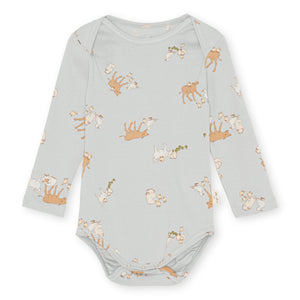 CLASSIC LS BODY GOTS - FARM BLUE