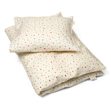 Load image into Gallery viewer, JUNIOR BEDDING GOTS - MULTI HEARTS