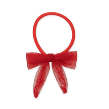 Load image into Gallery viewer, 4-PACK TULLE BOWIE ELASTIC - MULTI STAR/RED