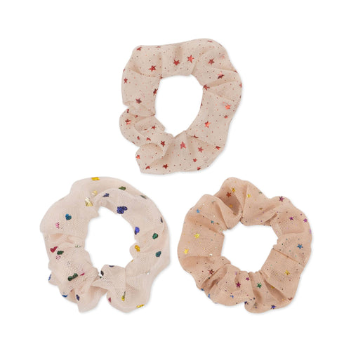 3 PACK SCRUNCHIES TULLE