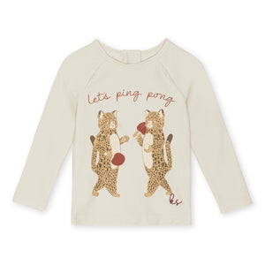aster swim blouse - ping pong