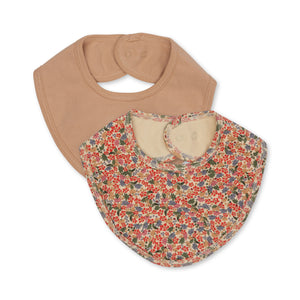 BASIC 2 PACK BIB - JARDIN ROUGE