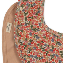 Load image into Gallery viewer, BASIC 2 PACK BIB - JARDIN ROUGE