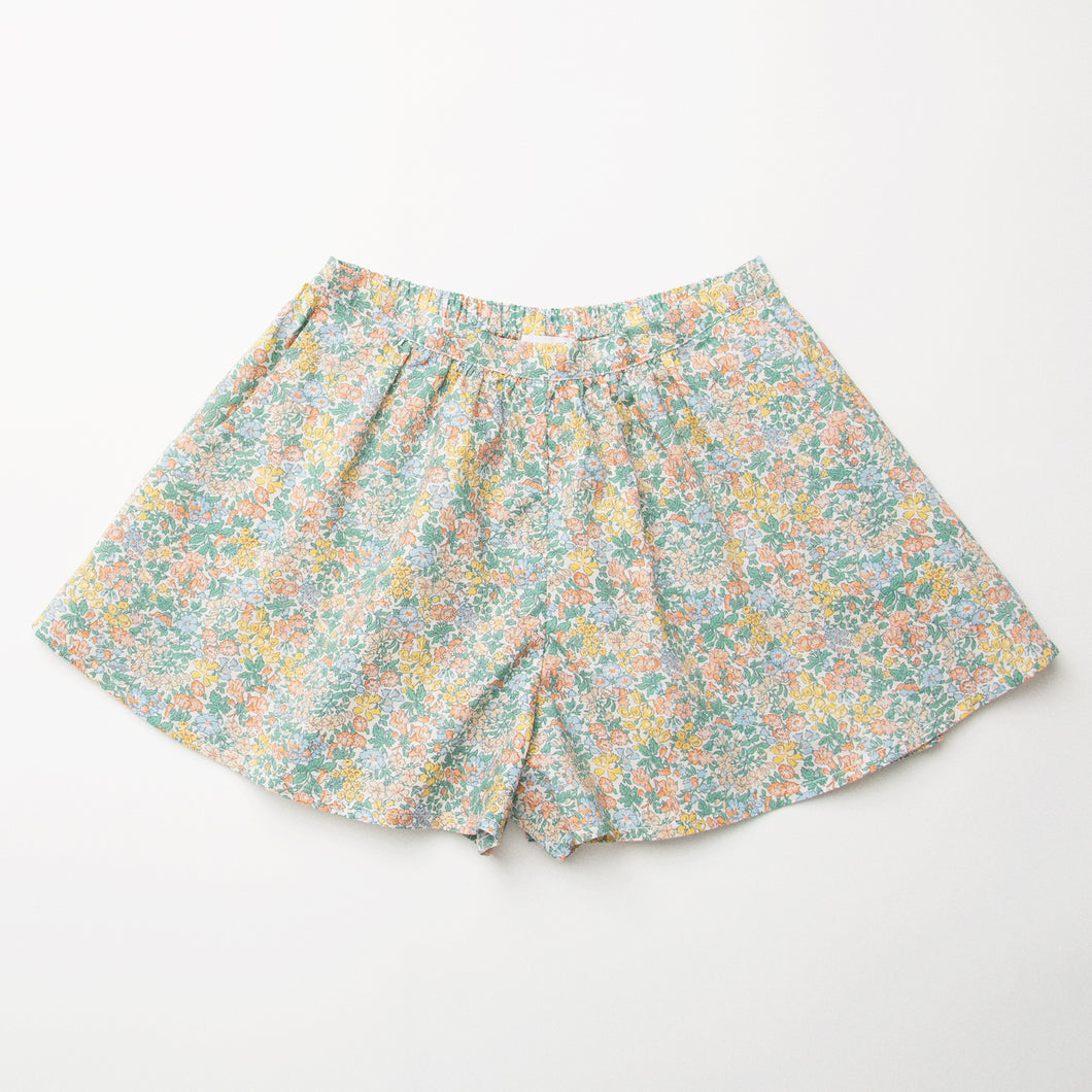 Knock Down Ginger Shorts - Pesteron Liberty Print Cotton