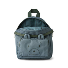 Load image into Gallery viewer, ALLAN BACKPACK MEDIUM - MR BEAR WHALE BLUE