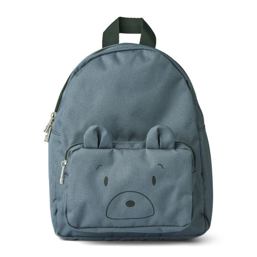 ALLAN BACKPACK MEDIUM - MR BEAR WHALE BLUE