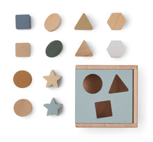 將圖片載入圖庫檢視器 MARK PUZZLE CUBE - GEOMETRIC/BLUE FOG MULTI MIX