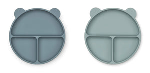 MERRICK DIVIDER PLATE 2 PACK - WHALE BLUE MIX