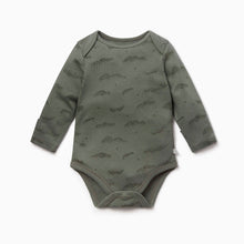 將圖片載入圖庫檢視器 Khaki Cloud Long Sleeve Bodysuit