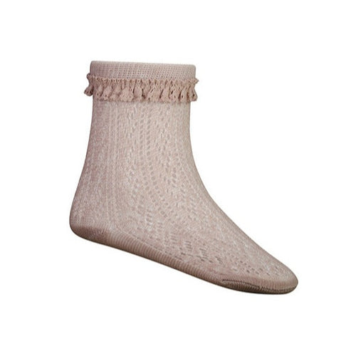 Maeve Ankle Sock - Cozy Pink