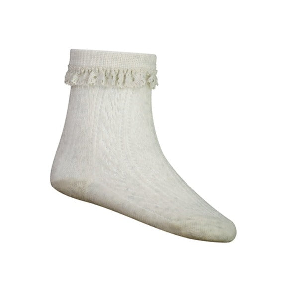 Maeve Ankle Sock - Oatmeal Marle