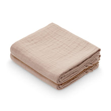 將圖片載入圖庫檢視器 Muslin Cloth, 2-pack - GOTS Dusty Rose