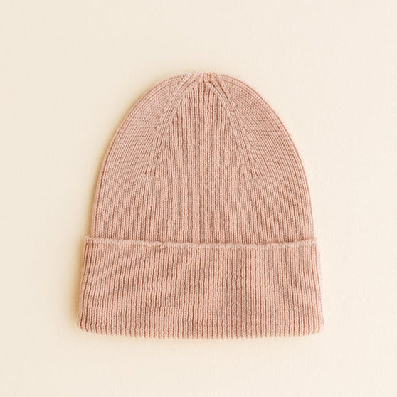 BEANIE NEWBORN ROSE
