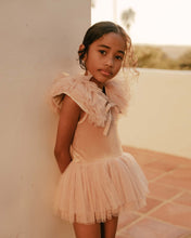 Load image into Gallery viewer, RUFFLE TULLE COLLAR | DUSTY ROSE