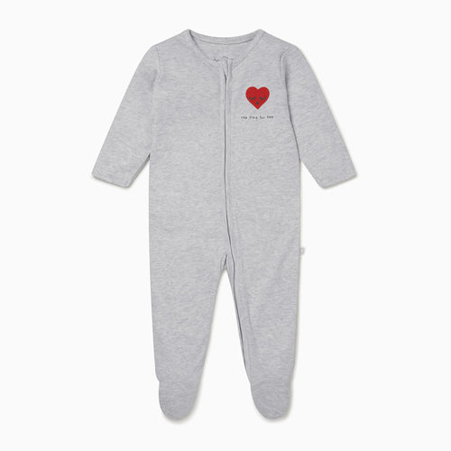 Nap Time Zip-Up Sleepsuit