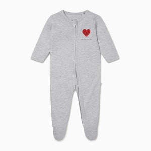 Nap Time Zip-Up Sleepsuit