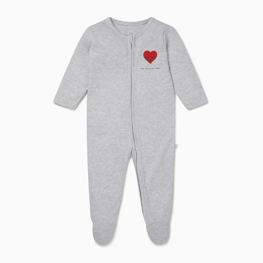 Nap Time Zip-Up Sleepsuit