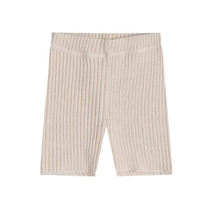 Oat Knitted Shorts