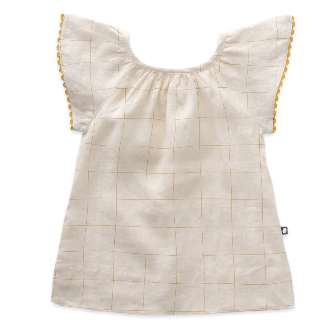 Ric Rac Dress - Gardenia