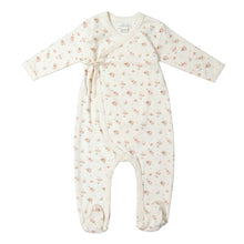 Load image into Gallery viewer, Organic Cotton Harlow Wrap Onesie - Mini Sweet Magnolia