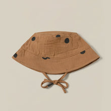 Load image into Gallery viewer, Gold Dots Bucket Sun Hat