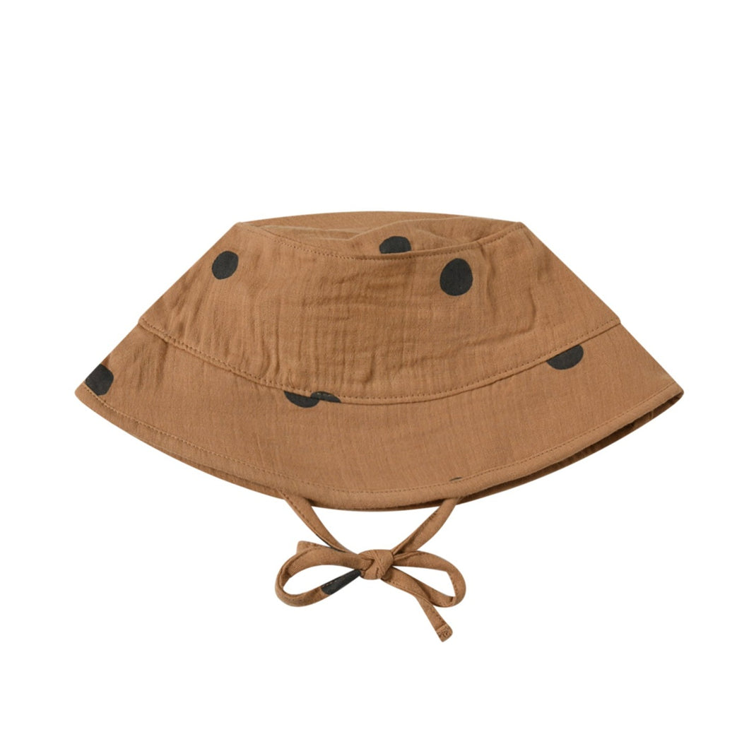 Gold Dots Bucket Sun Hat