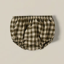 Load image into Gallery viewer, Olive Gingham Shortie