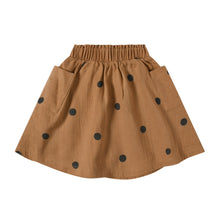 Load image into Gallery viewer, Gold Dots Tutti Skirt