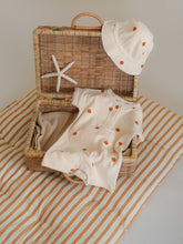 Load image into Gallery viewer, Spice Dots Terry Bucket Sun Hat