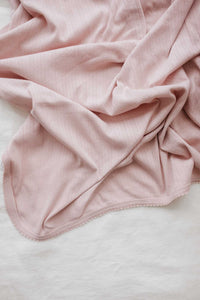 Organic Cotton Pointelle Baby Wrap - Cupcake