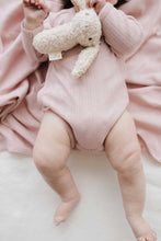 Load image into Gallery viewer, Organic Cotton Pointelle Wrap Bodysuit - Cupcake