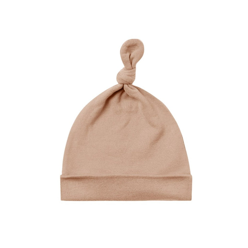 KNOTTED BABY HAT | BLUSH