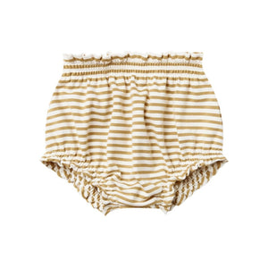 Gathered Bloomer | gold-stripe