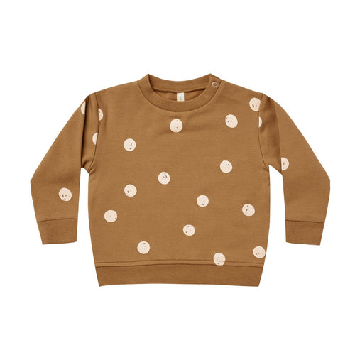 FLEECE SWEATSHIRT | POLKA-DOT