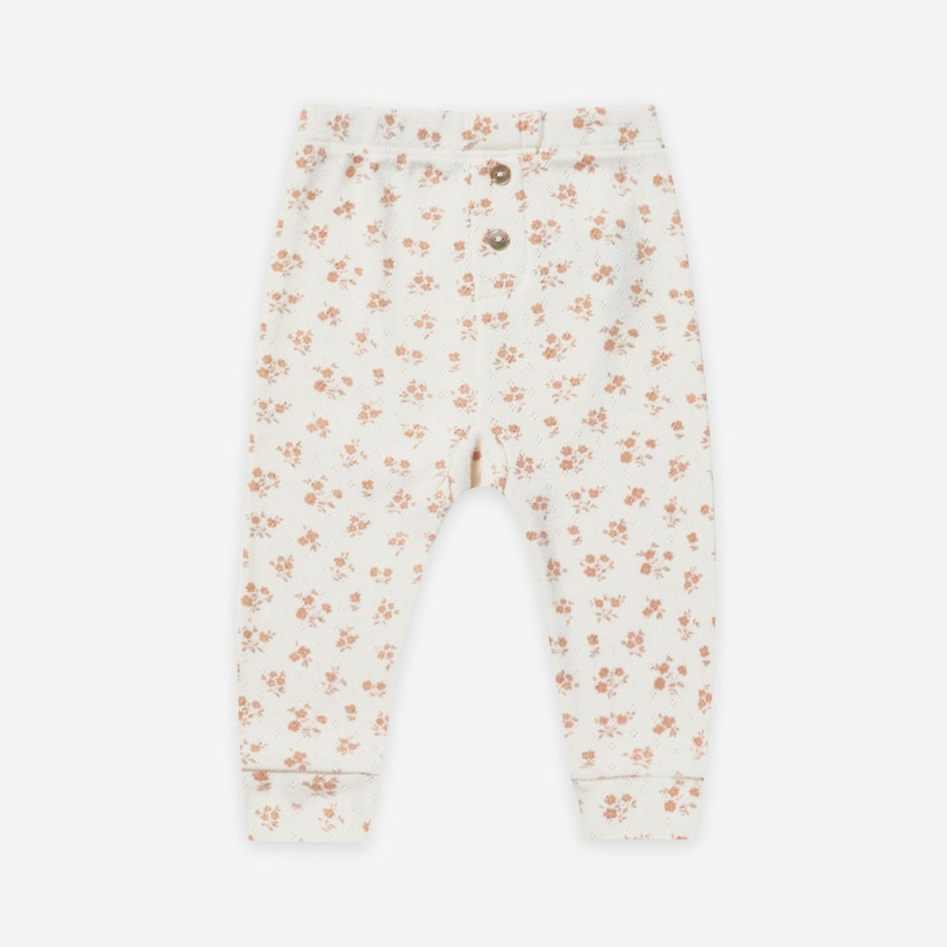 POINTELLE LEGGING | BLUSH FLORAL