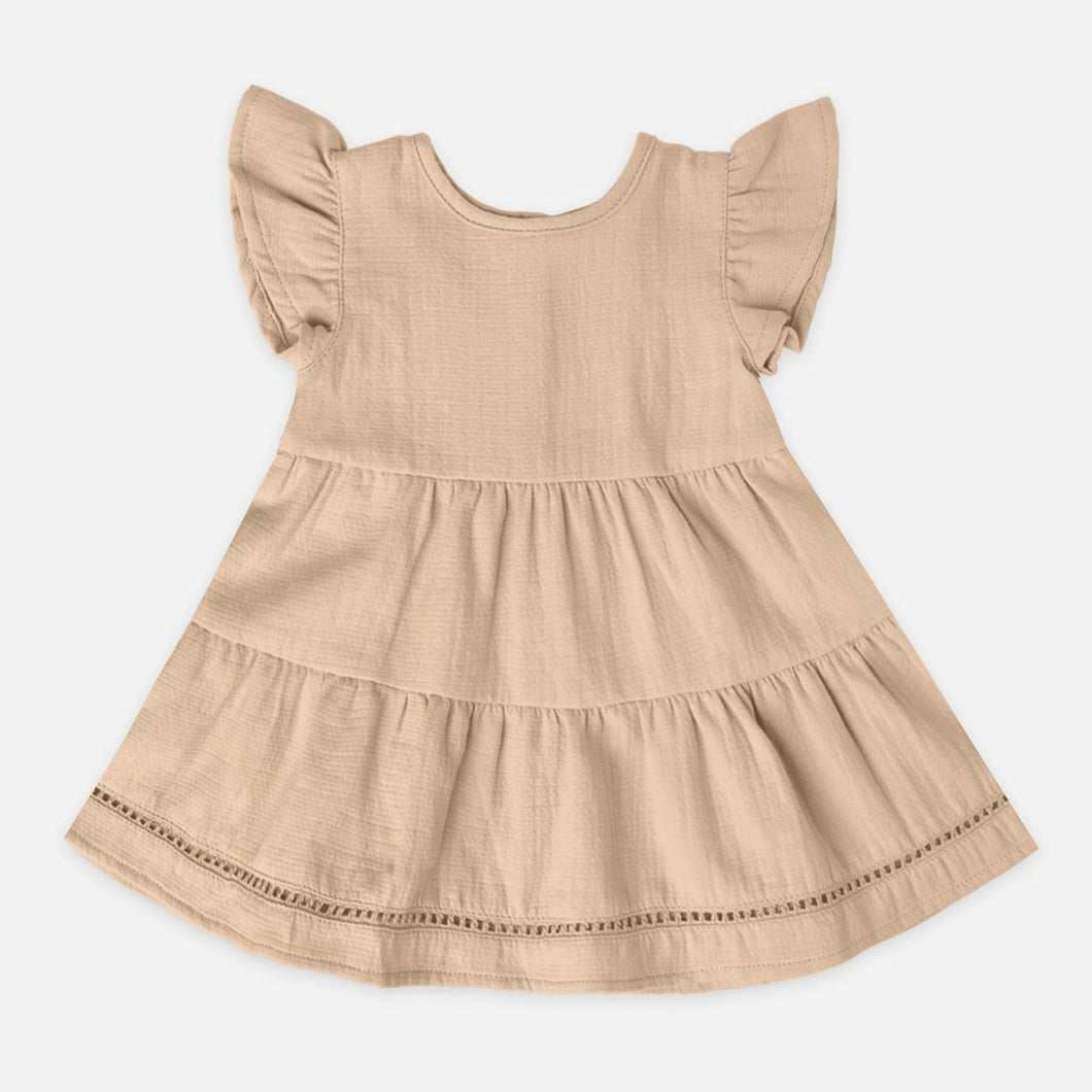lily dress + bloomer set | apricot
