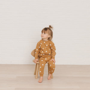 FLEECE SWEATSHIRT | POLKA-DOT