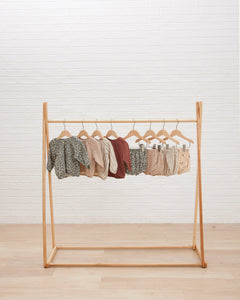 CINCH LONG SLEEVE TEE | COCOA GINGHAM